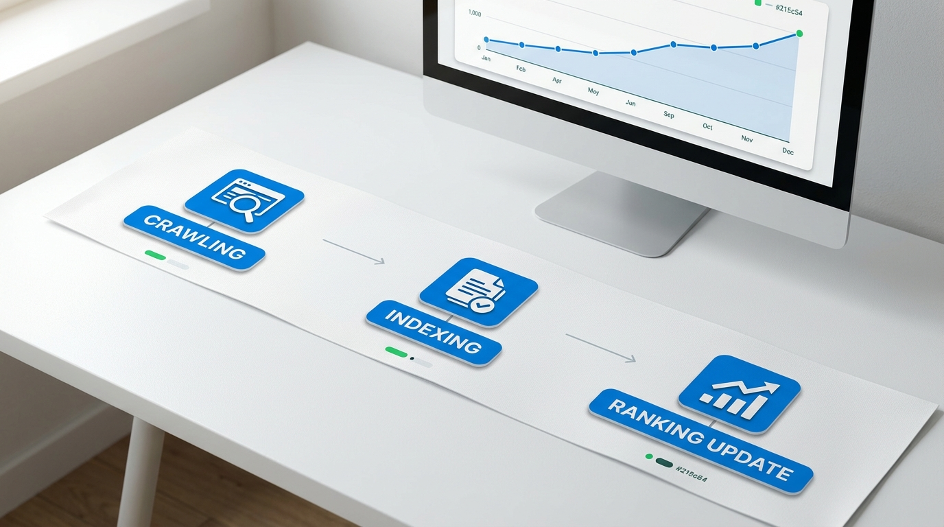 תוך כמה זמן קישורים משפיעים על דירוג בגוגל