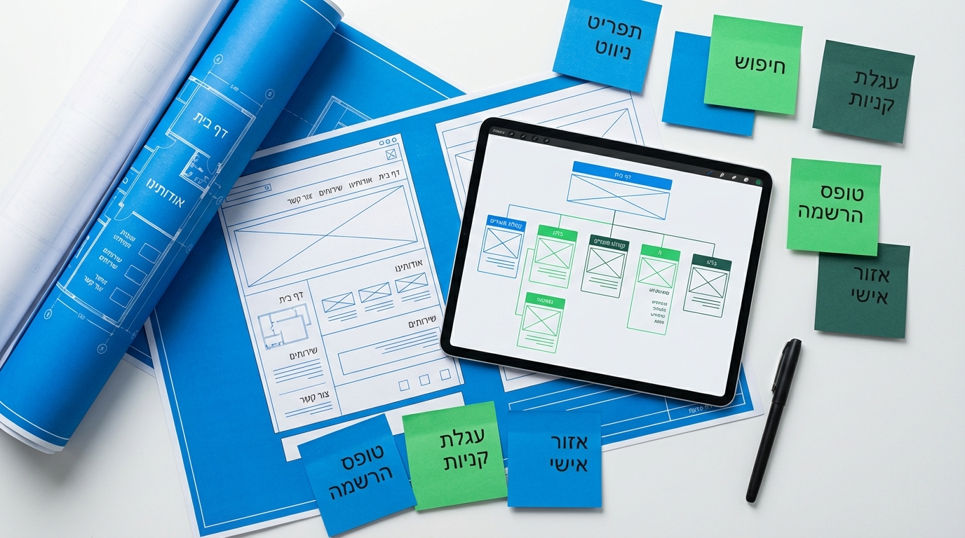 אפיון אתר לעסק - השלב הקריטי שחוסך כסף וזמן