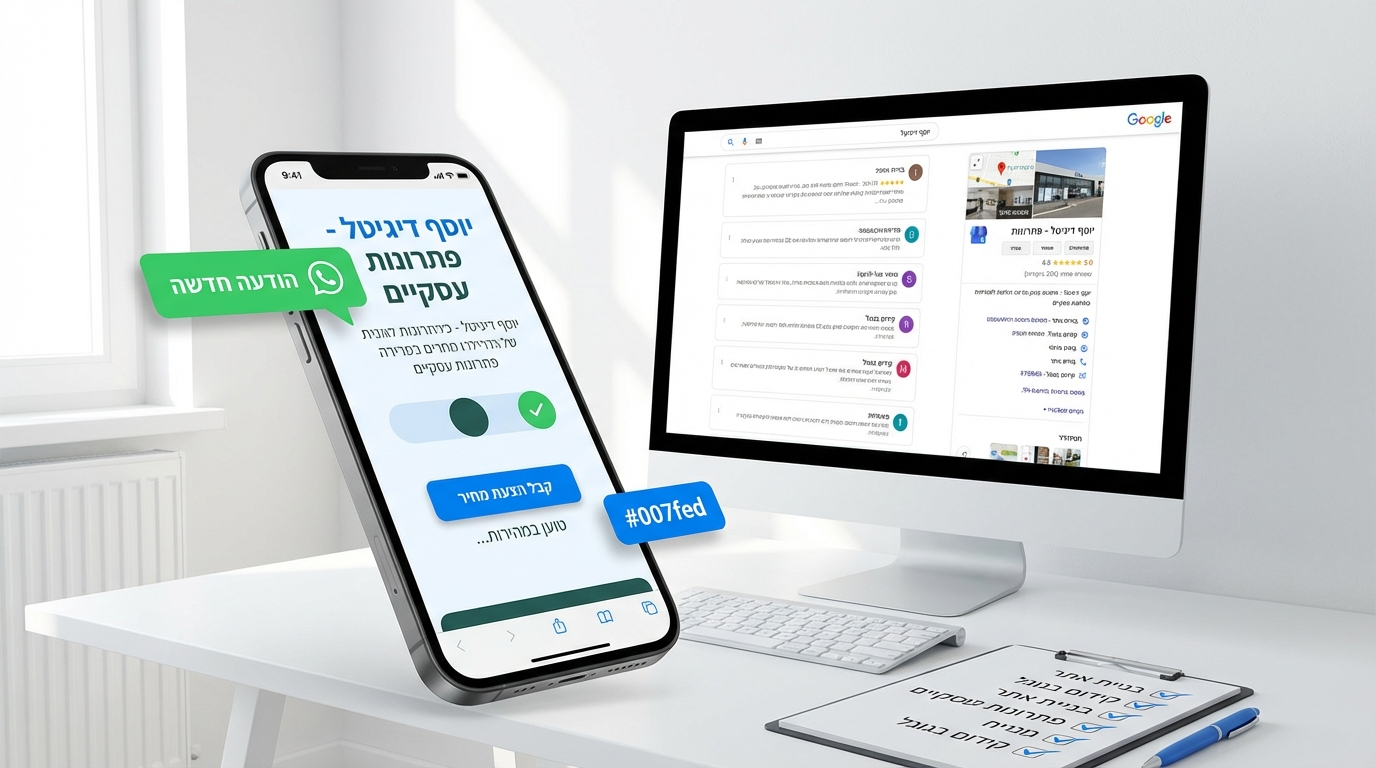 מה חייב להיות מוכן לפני שמתחילים פרסום דיגיטלי