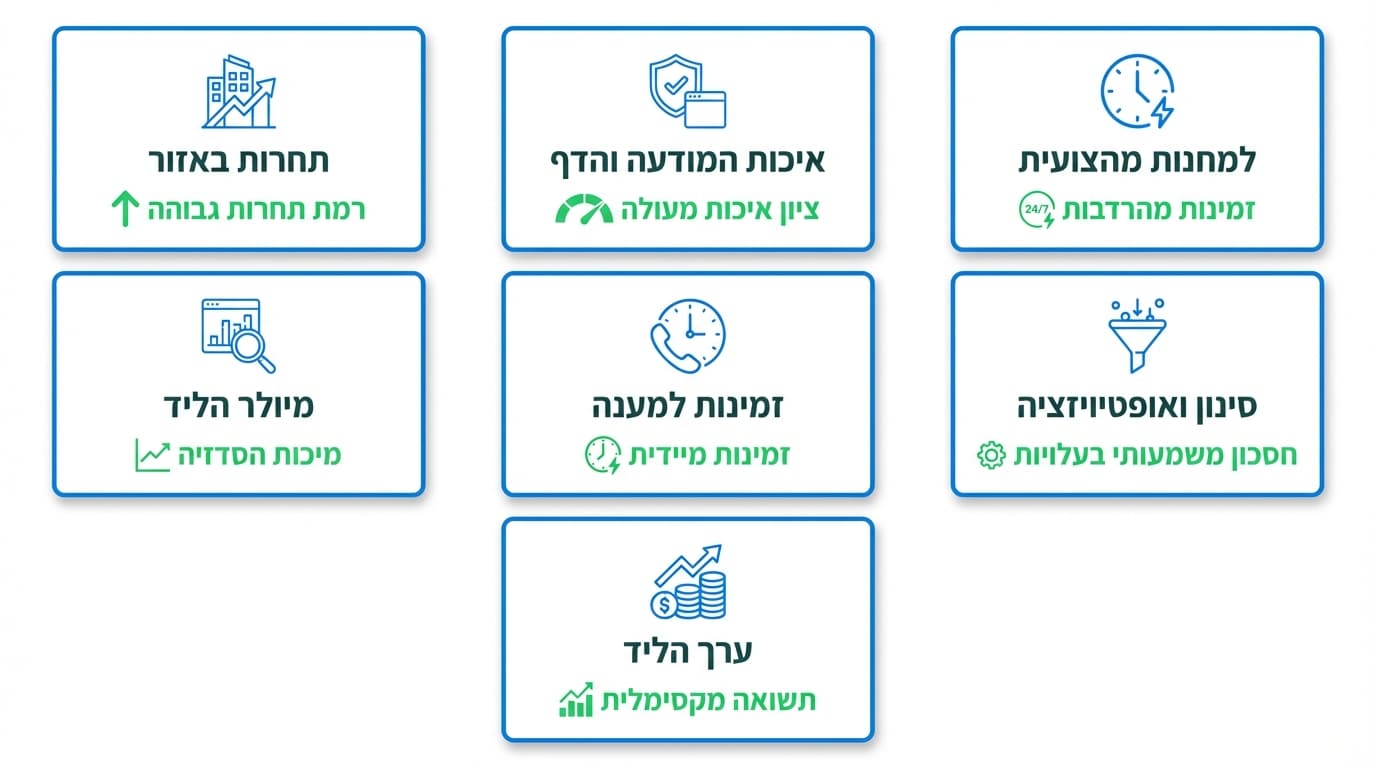 כמה עולה פרסום מקומי בגוגל ומה משפיע על המחיר